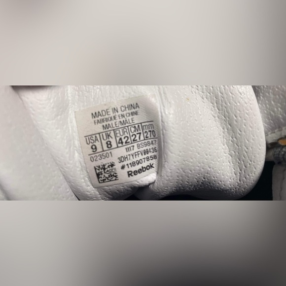 Reebok Allen Iverson Shoes size 9 - Picture 7 of 7